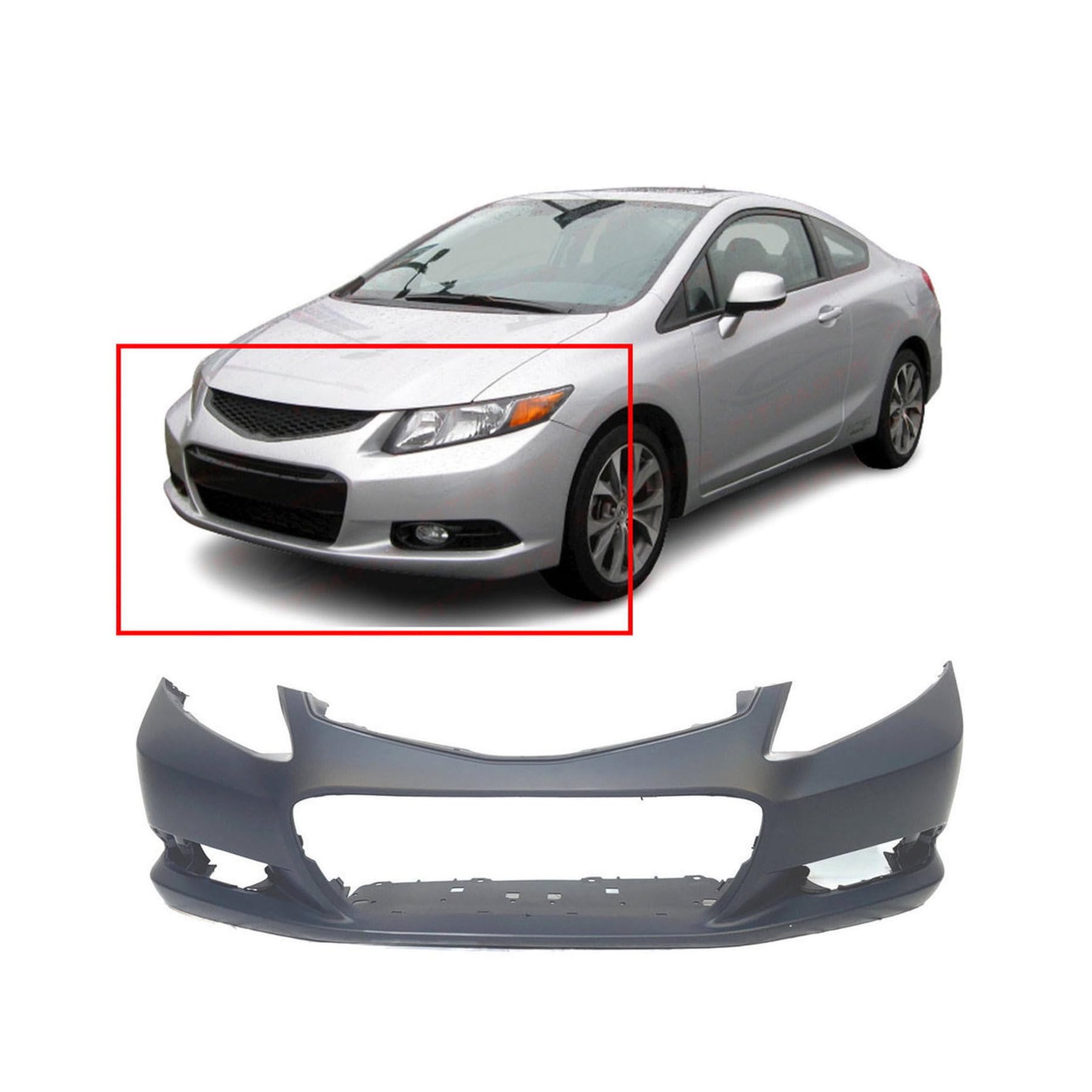 Amazon.com: FitParts Compatible with Front Bumper Cover Fascia
